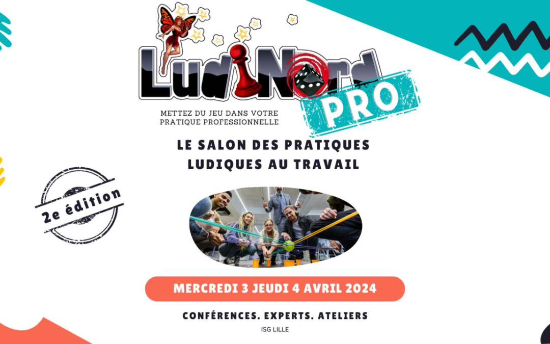 A vos agendas : JDI au salon LudiNord Pro 2024 